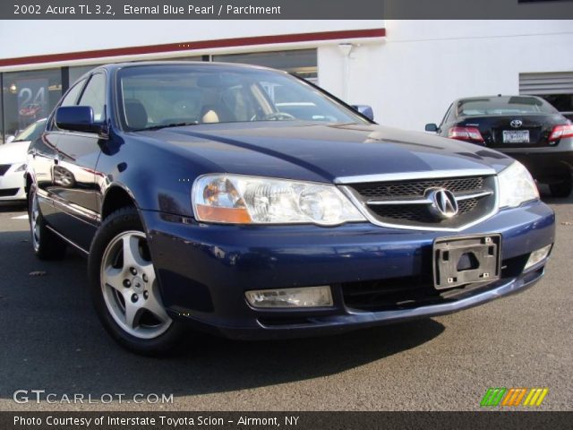 2002 Acura TL 3.2 in Eternal Blue Pearl