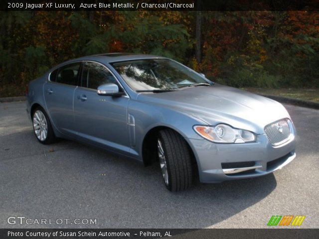 2009 Jaguar XF Luxury in Azure Blue Metallic
