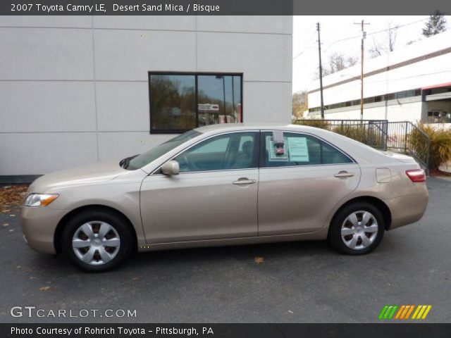 2007 Toyota Camry LE in Desert Sand Mica