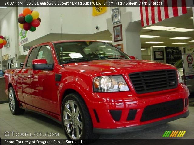 2007 Ford F150 Saleen S331 Supercharged SuperCab in Bright Red