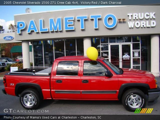 2005 Chevrolet Silverado 1500 Z71 Crew Cab 4x4 in Victory Red