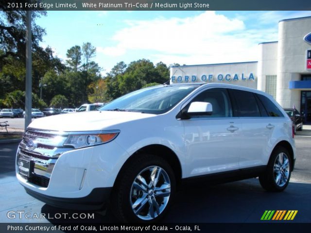 2011 Ford Edge Limited in White Platinum Tri-Coat