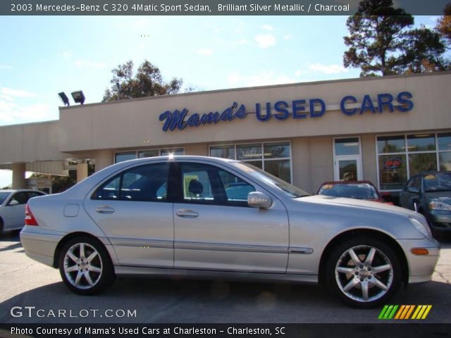 2003 Mercedes-Benz C 320 4Matic Sport Sedan in Brilliant Silver Metallic