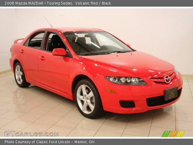 2008 Mazda MAZDA6 i Touring Sedan in Volcanic Red