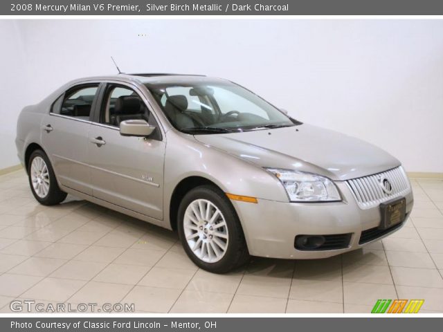 2008 Mercury Milan V6 Premier in Silver Birch Metallic