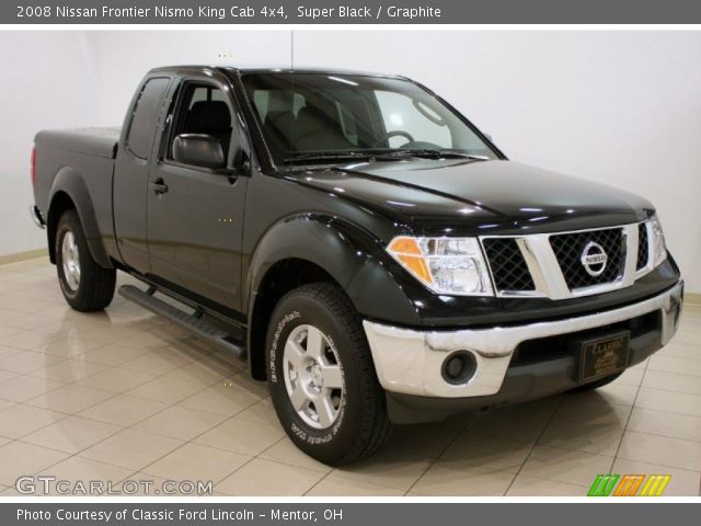 2008 Nissan Frontier Nismo King Cab 4x4 in Super Black