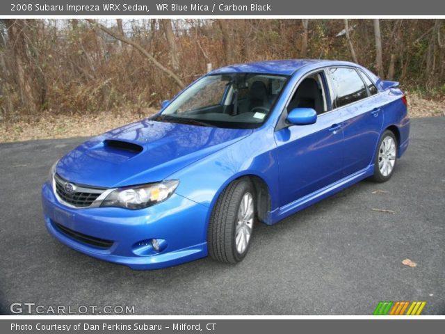 2008 Subaru Impreza WRX Sedan in WR Blue Mica