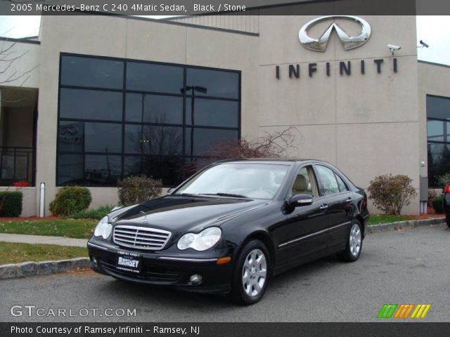 2005 Mercedes-Benz C 240 4Matic Sedan in Black