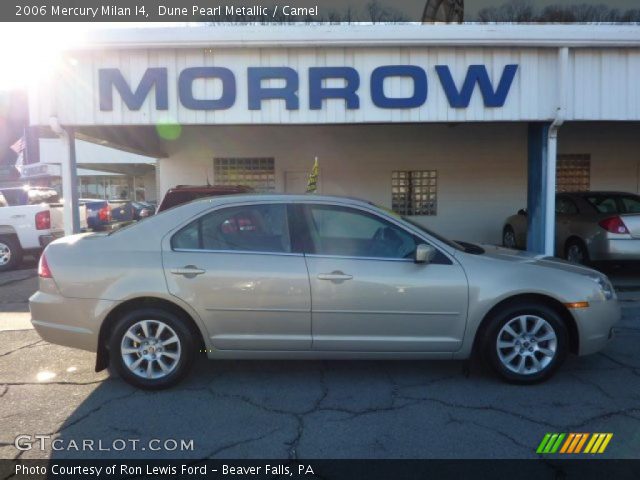 2006 Mercury Milan I4 in Dune Pearl Metallic