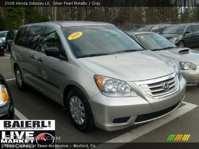 2008 Honda Odyssey LX in Silver Pearl Metallic