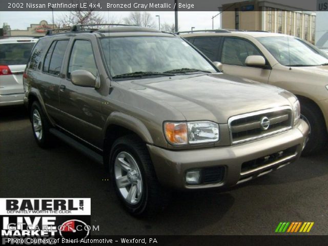 2002 Nissan pathfinder le specs