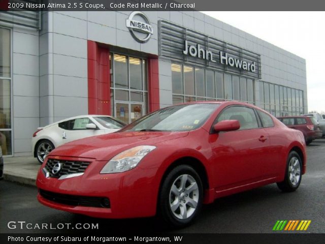 2009 Nissan Altima 2.5 S Coupe in Code Red Metallic