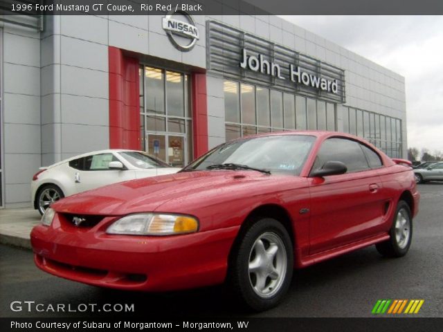 1996 Ford Mustang GT Coupe in Rio Red