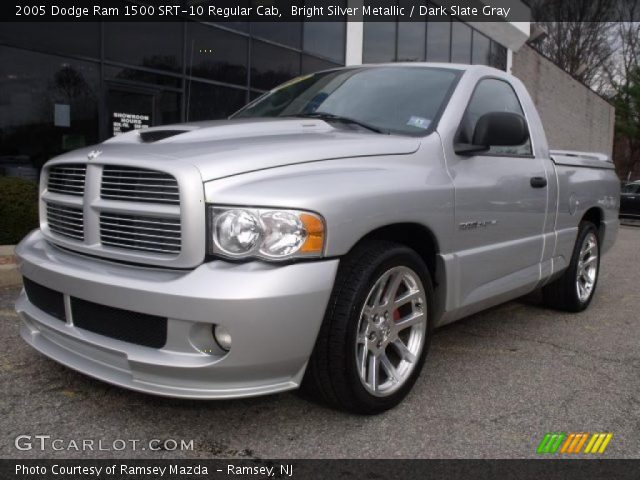 2005 Dodge Ram 1500 SRT-10 Regular Cab in Bright Silver Metallic