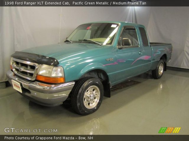 1998 Ford Ranger XLT Extended Cab in Pacific Green Metallic
