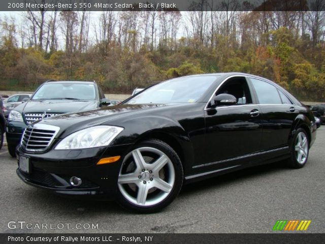 2008 Mercedes-Benz S 550 4Matic Sedan in Black