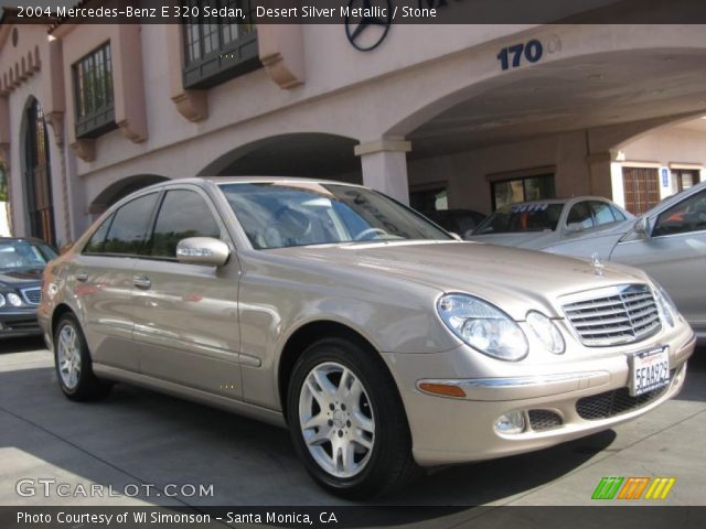 2004 Mercedes-Benz E 320 Sedan in Desert Silver Metallic