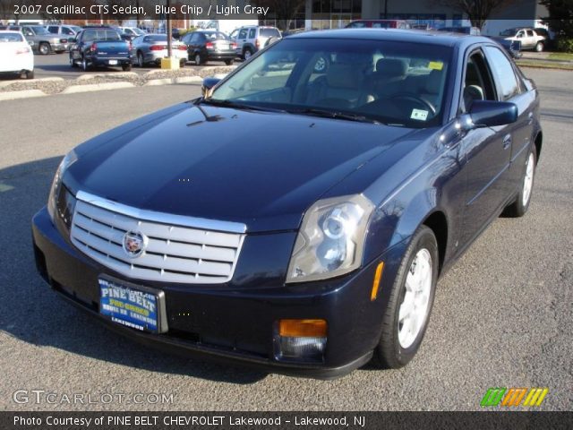 2007 Cadillac CTS Sedan in Blue Chip