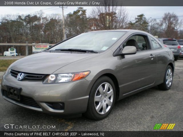Honda civic coupe 2008 manual galaxy gray #7