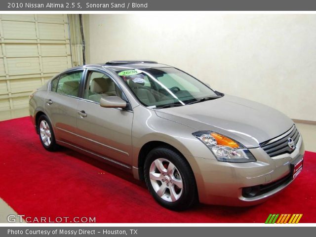 2010 Nissan Altima 2.5 S in Sonoran Sand