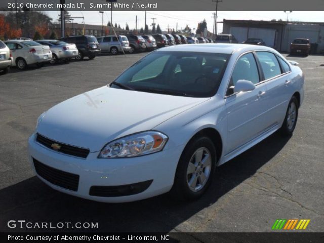 2010 Chevrolet Impala LT in Summit White
