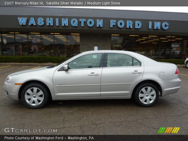 2007 Mercury Milan I4 in Satellite Silver Metallic