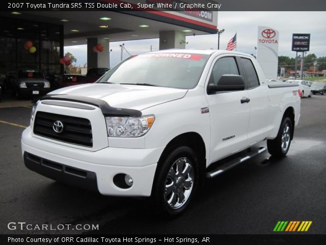2007 Toyota Tundra SR5 TSS Double Cab in Super White