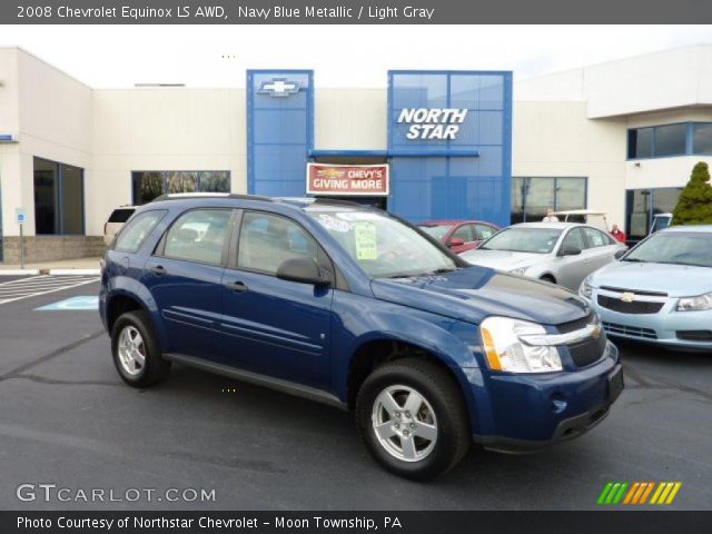 2008 Chevrolet Equinox LS AWD in Navy Blue Metallic
