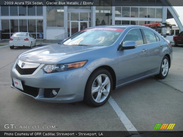 2009 Acura TSX Sedan in Glacier Blue Metallic