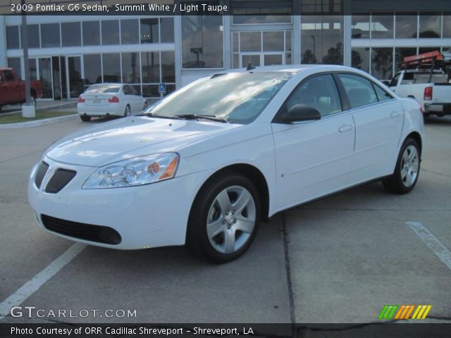 2009 Pontiac G6 Sedan in Summit White