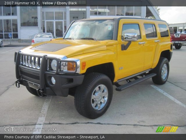 2007 Hummer H3 X in Yellow