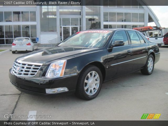 2007 Cadillac DTS Luxury II in Black Raven