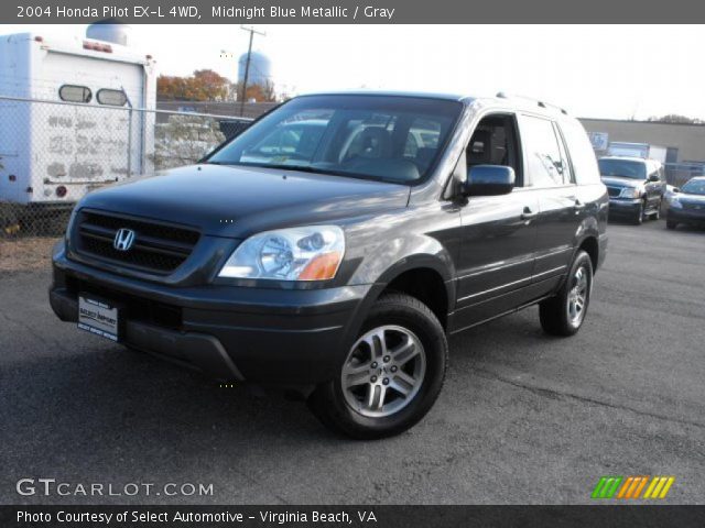 2004 Honda Pilot EX-L 4WD in Midnight Blue Metallic