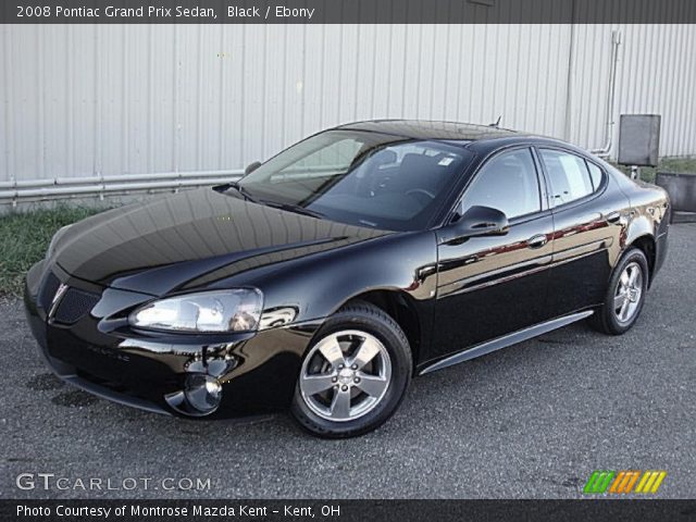 2008 Pontiac Grand Prix Sedan in Black