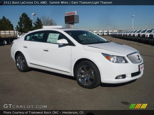 2011 Buick LaCrosse CXL AWD in Summit White