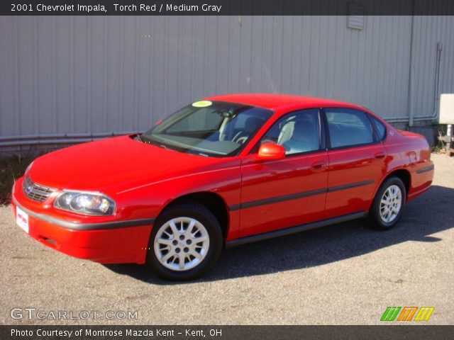 2001 Chevrolet Impala  in Torch Red