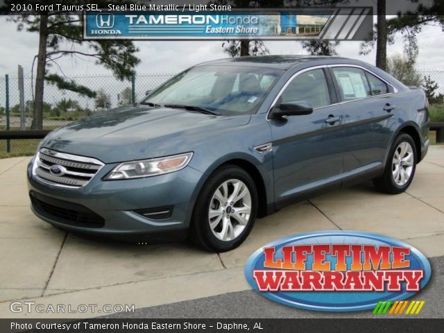 2010 Ford Taurus SEL in Steel Blue Metallic