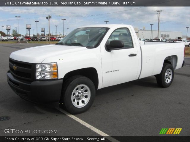 2011 Chevrolet Silverado 1500 Regular Cab in Summit White