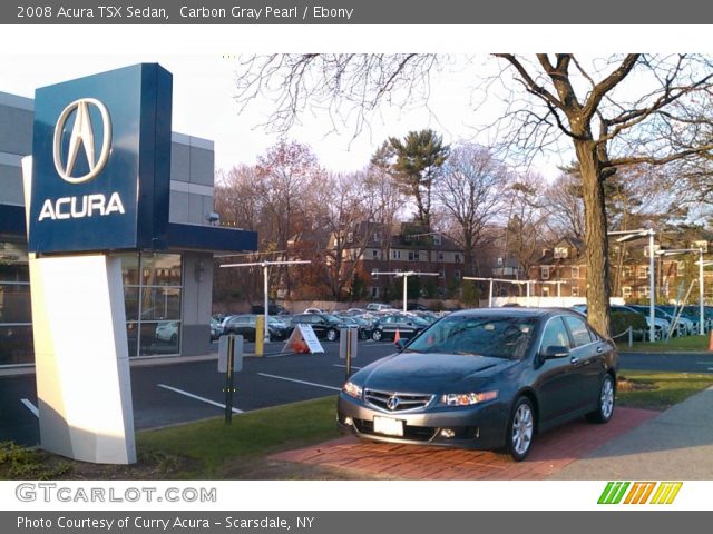 2008 Acura TSX Sedan in Carbon Gray Pearl