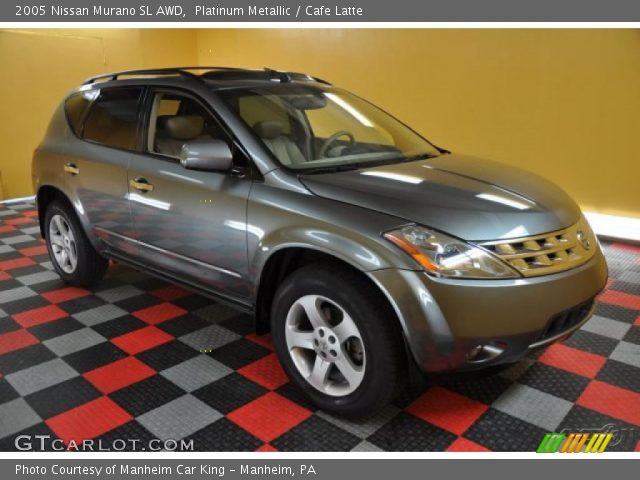 2005 Nissan Murano SL AWD in Platinum Metallic