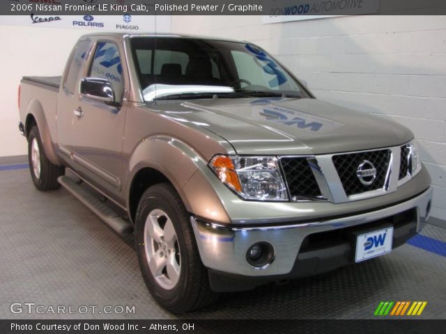 2006 Nissan Frontier LE King Cab in Polished Pewter