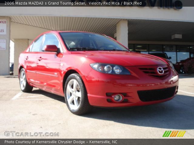 2006 Mazda MAZDA3 s Grand Touring Sedan in Velocity Red Mica