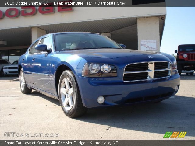 2010 Dodge Charger SXT in Deep Water Blue Pearl