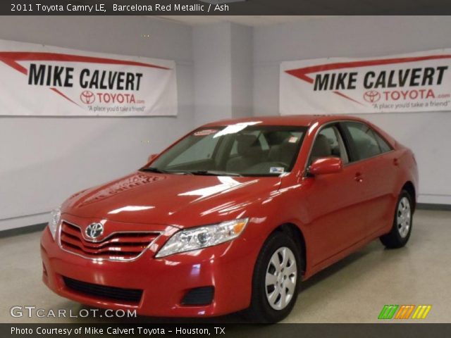 2011 Toyota Camry LE in Barcelona Red Metallic