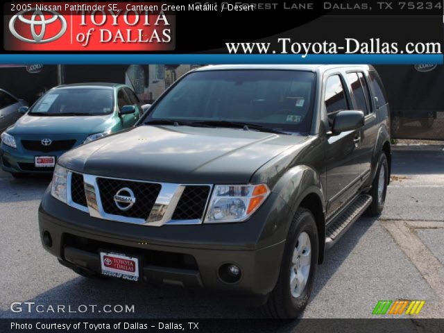 2005 Nissan Pathfinder SE in Canteen Green Metallic