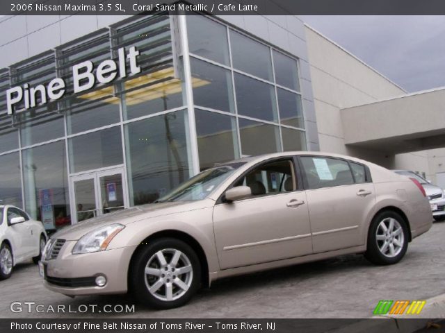 2006 Nissan Maxima 3.5 SL in Coral Sand Metallic