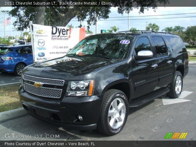 2011 Chevrolet Suburban LT in Black Granite Metallic