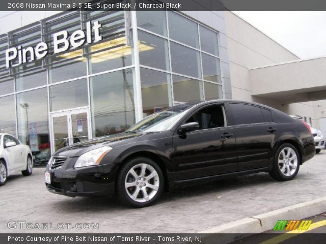 2008 Nissan Maxima 3.5 SE in Super Black