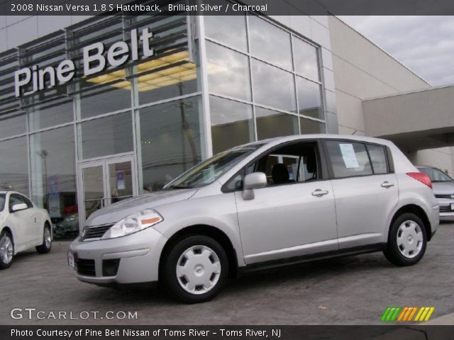 2008 Nissan Versa 1.8 S Hatchback in Brilliant Silver