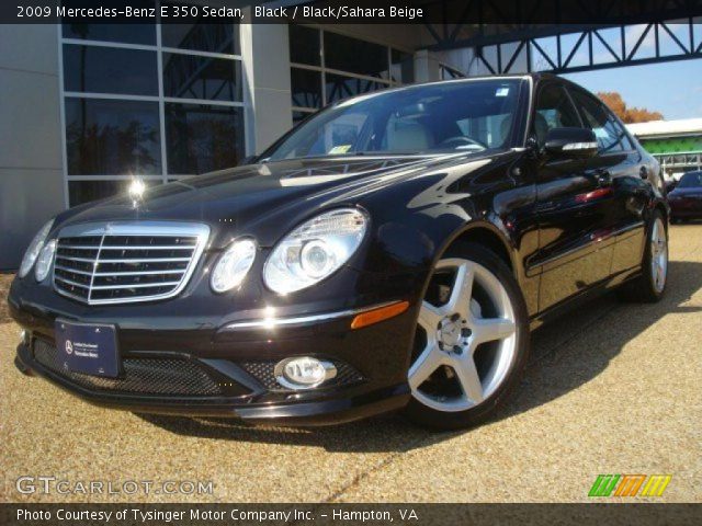 2009 Mercedes-Benz E 350 Sedan in Black